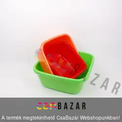 Szögletes tál 33 x 33 cm - 8L