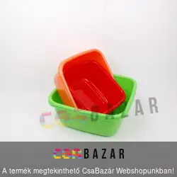 Szögletes tál 28 x 28 cm - 6 L