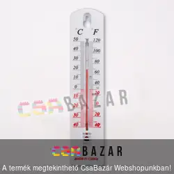 Műanyag hőmérő