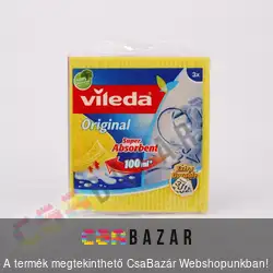Vileda Original tisztítókendő, szivacskendő 3 db