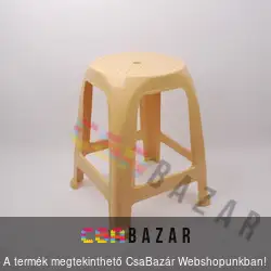Műanyag sámli, kisszék