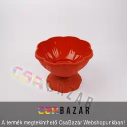 Talpas cserép 24cm - terrakotta