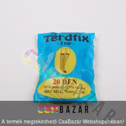 Térdfix 2 pár csomag barna