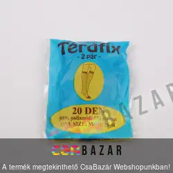 Térdfix 2 pár csomag fekete