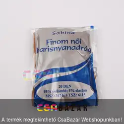 Finom női harisnyanadrág barna 1-2 méret