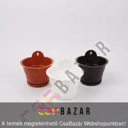Fali cserép kicsi terrakotta