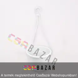 Holland függőcserép kicsi fehér