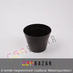Műanyag virágcserép sötét barna 30 cm