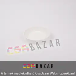 Műanyag virágcserép alátét fehér 36 cm