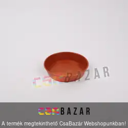 Műanyag virágcserép alátét terrakotta 36 cm