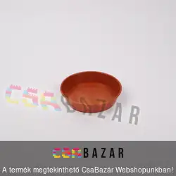 Műanyag virágcserép alátét terrakotta 40 cm
