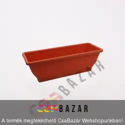 Virágláda terrakotta 50 cm