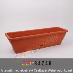 Virágláda terrakotta 60 cm