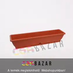 Virágláda terrakotta 80 cm