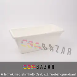 Virágláda fehér 40 cm
