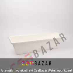 Virágláda fehér 60 cm