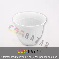 Szőlős kaspó 14cm fehér