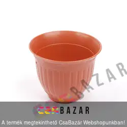 Szőlős kaspó 16cm terrakotta