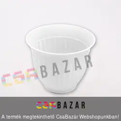 Szőlős kaspó 19cm fehér