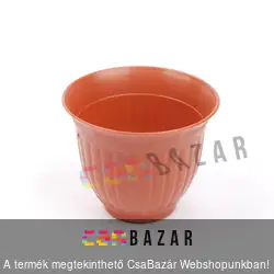 Szőlős kaspó 23cm terrakotta