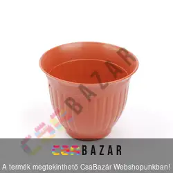Szőlős kaspó 27cm terrakotta