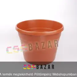 Peremes virágcserép terrakotta 38cm