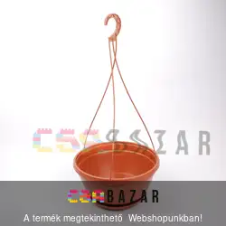Függő tál terrakotta nagy