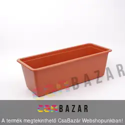 Balkonláda terrakotta 43cm