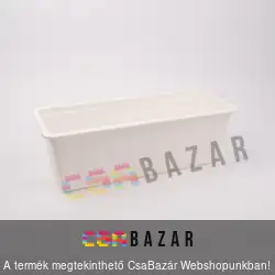 Balkonláda fehér 43cm