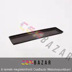 Balkonláda alátét sötétbarna 60cm