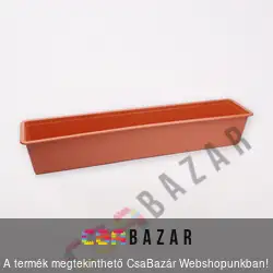 Balkonláda terrakotta 80cm