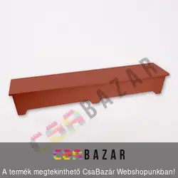 Balkonláda 1 m-es terrakotta