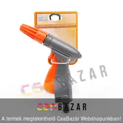 Állítható sugarú öntöző pisztoly