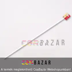 Vitrázs pálca, függönykarnis 60cm