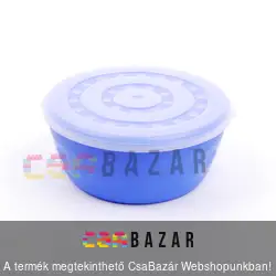 Gyúrótál tetővel nagy