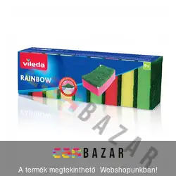 Vileda Rainbow mosogatószivacs, 9 db-os