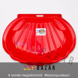 Kagyló homokozó medence