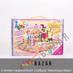 Készségfejlesztő társasjáték, 2 játék Jancsi és Juliskával