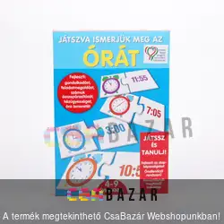 Játszva ismerjük meg az Órát