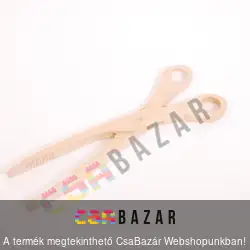 Fanyelű grill olló/ hús csipesz