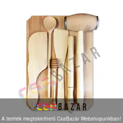 7 részes fa konyhai szett