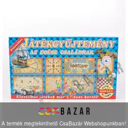 Klasszikus játékgyűjtemény társasjáték