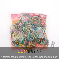 Gumigyűrű 100g-os kiszerelésben