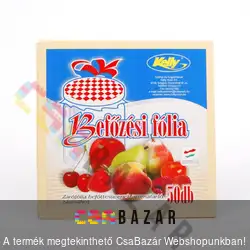 Befőzési fólia 50db-os kiszerelésben