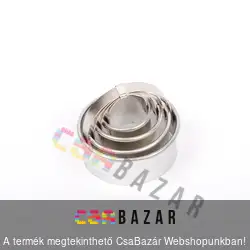 4 db-os pogácsa szaggató