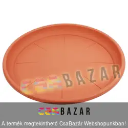 Virágcserép alátét 50cm-es terrakotta