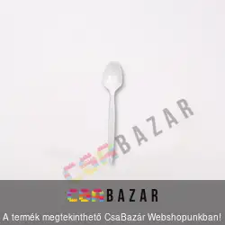 100 db-os eldobható műanyag kávéskanál csomag