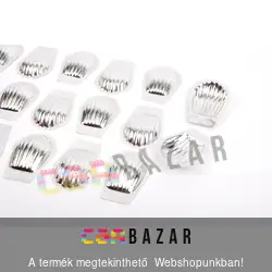 20 db-os fém kagyló sütőforma szett