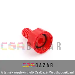 3/4 colos belső menetes tömlővég, csapcsatlakozó 1/2 colos slaghoz