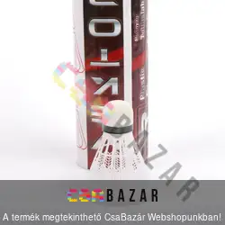 Tollaslabda műanyag 6db hengerben